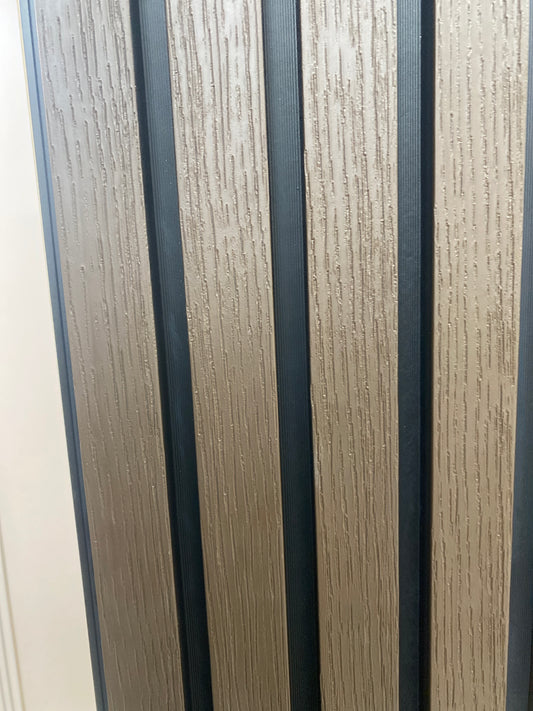 סרגל חיפוי חוץ בגוון חום כהה |22x290