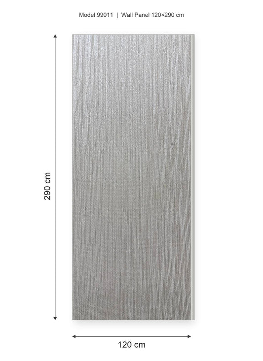 לוח חיפוי קיר שטוח דמוי בד שוקולד חם 99011 | 120x280 ס"מ | לורה