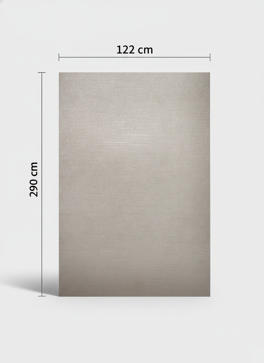 לוח חיפוי שטוח | דגם PB13 | 122×290 ס״מ